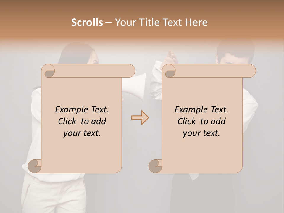 Clerk  Competitive PowerPoint Template