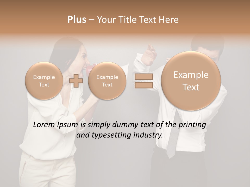 Clerk  Competitive PowerPoint Template