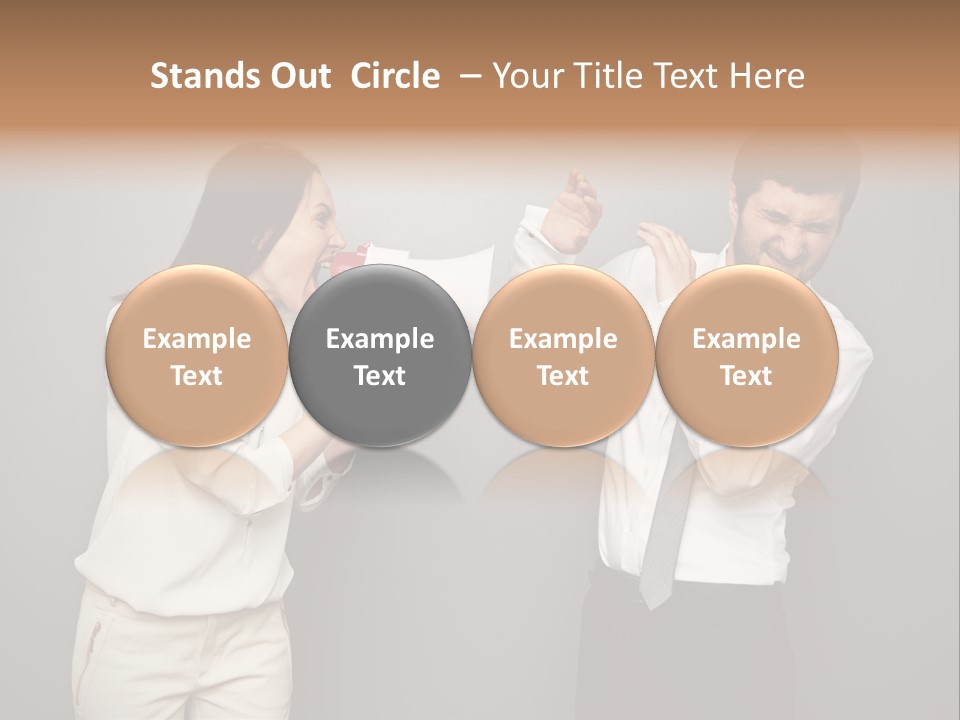 Clerk  Competitive PowerPoint Template
