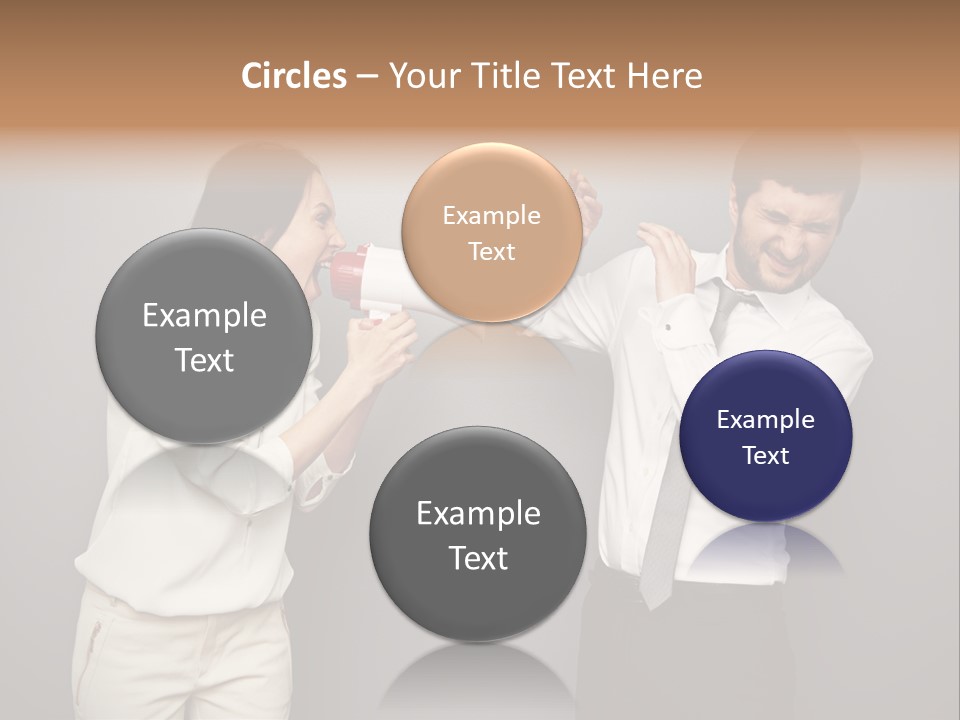 Clerk  Competitive PowerPoint Template