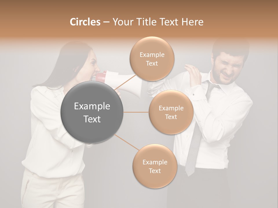 Clerk  Competitive PowerPoint Template