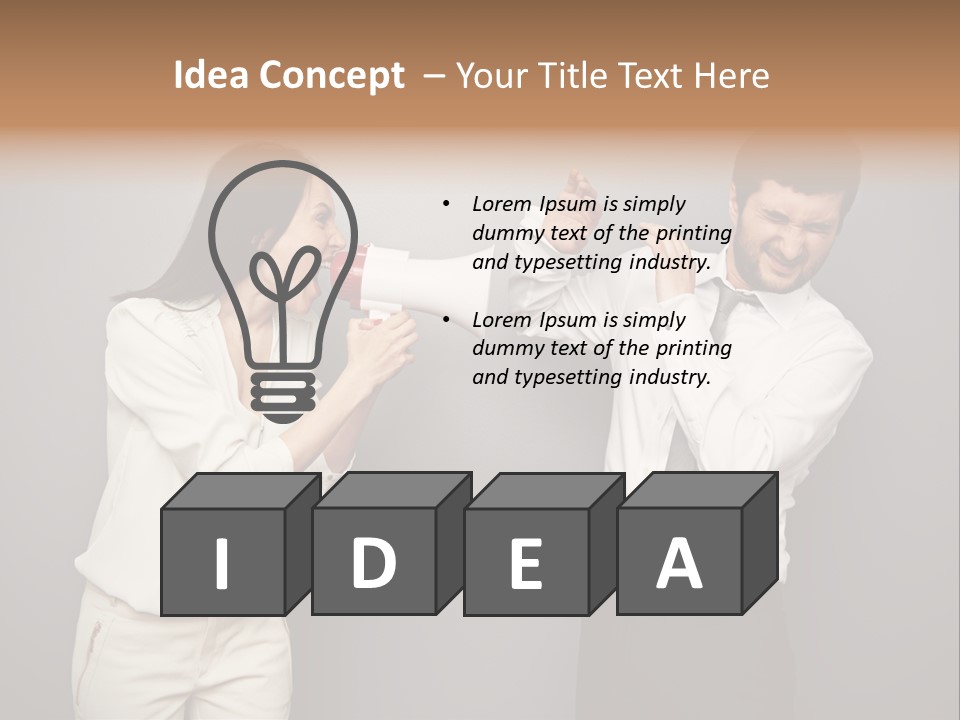 Clerk  Competitive PowerPoint Template