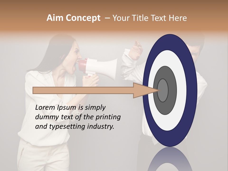 Clerk  Competitive PowerPoint Template