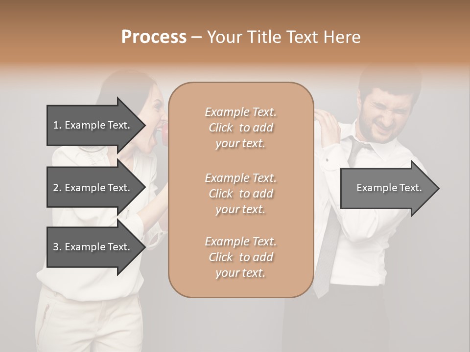 Clerk  Competitive PowerPoint Template