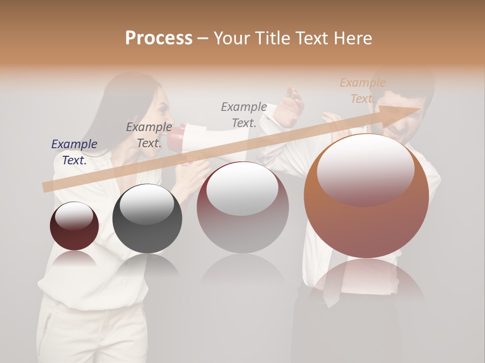 Clerk  Competitive PowerPoint Template
