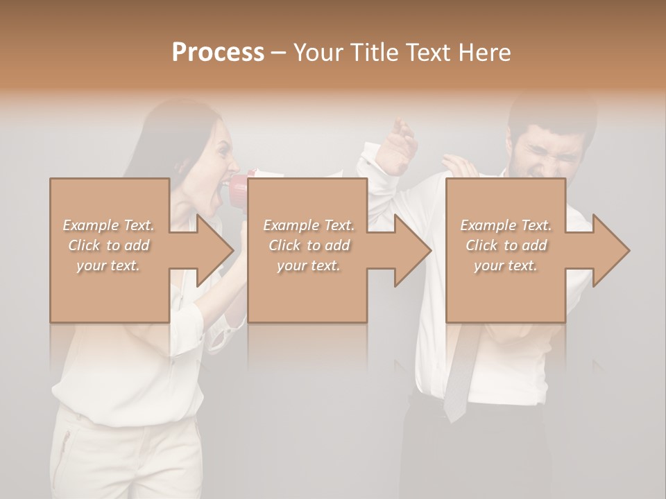 Clerk  Competitive PowerPoint Template