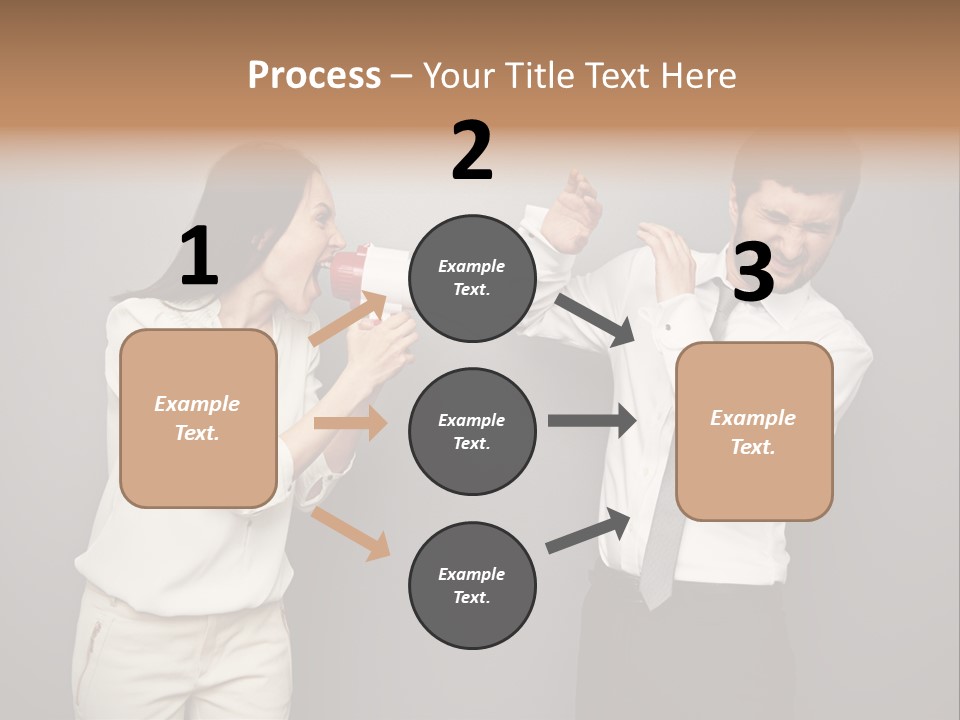 Clerk  Competitive PowerPoint Template
