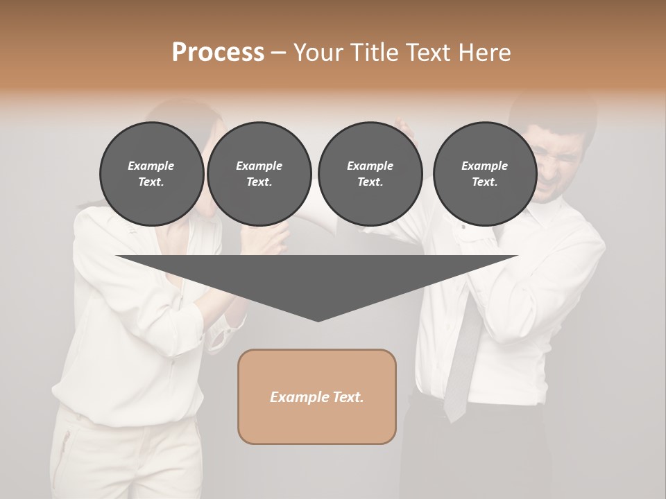 Clerk  Competitive PowerPoint Template