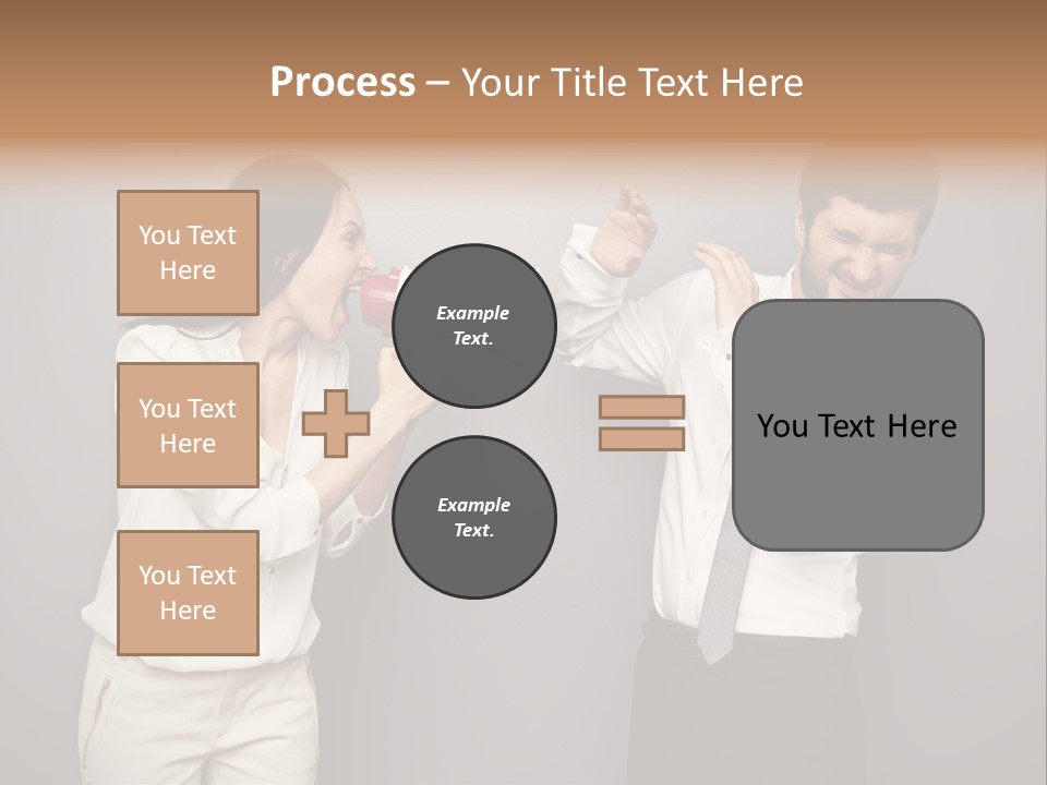Clerk  Competitive PowerPoint Template