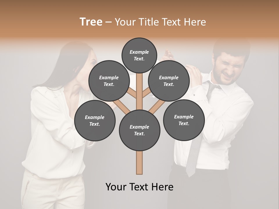 Clerk  Competitive PowerPoint Template