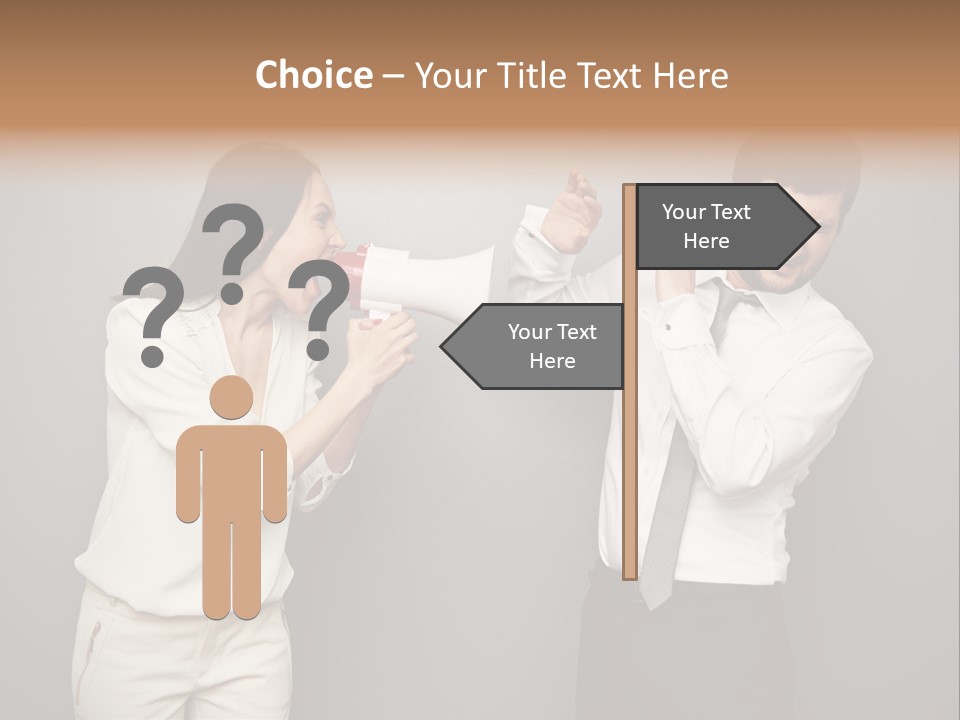 Clerk  Competitive PowerPoint Template