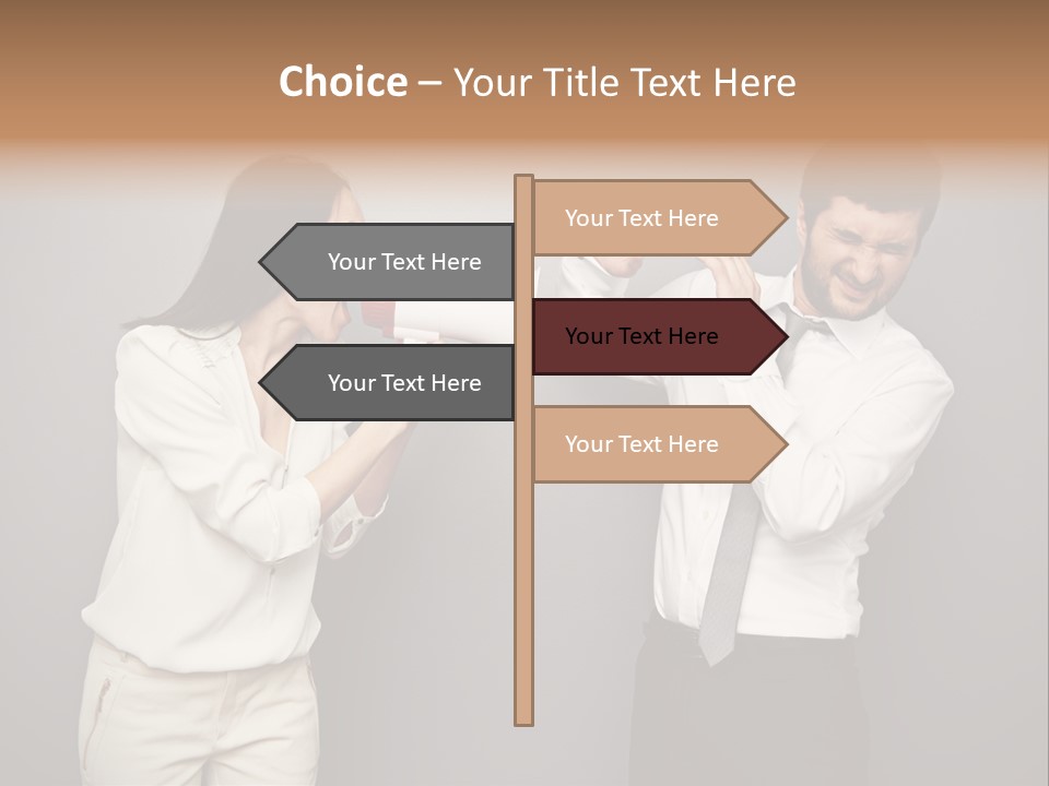 Clerk  Competitive PowerPoint Template