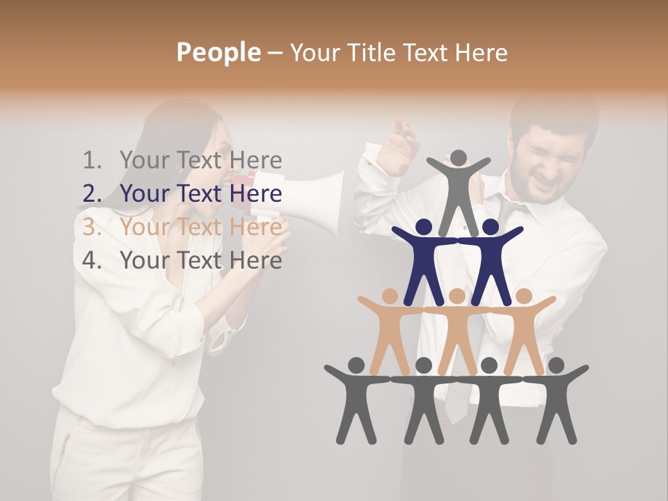 Clerk  Competitive PowerPoint Template