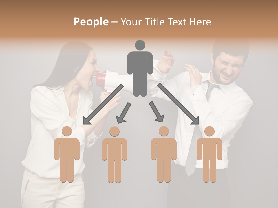 Clerk  Competitive PowerPoint Template