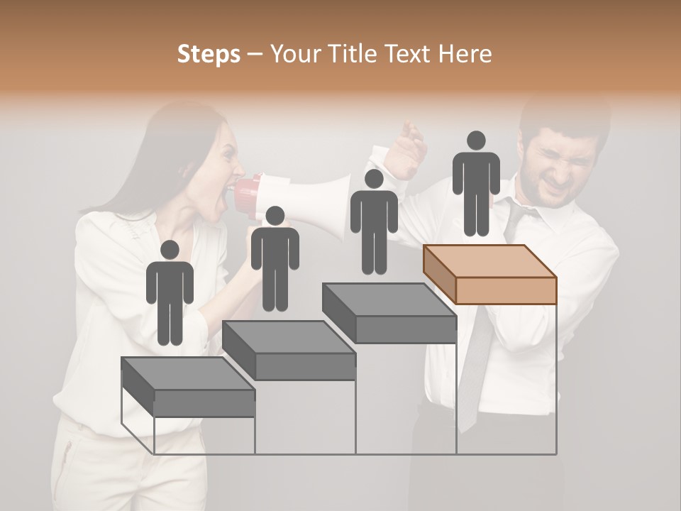 Clerk  Competitive PowerPoint Template
