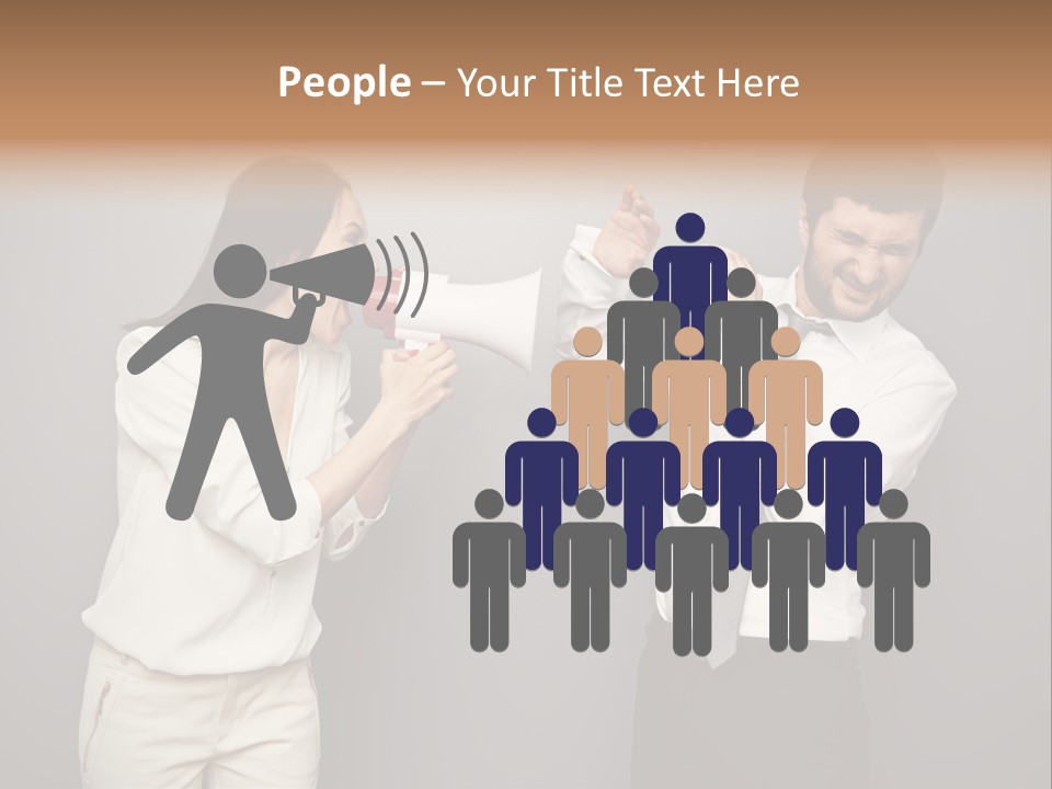 Clerk  Competitive PowerPoint Template