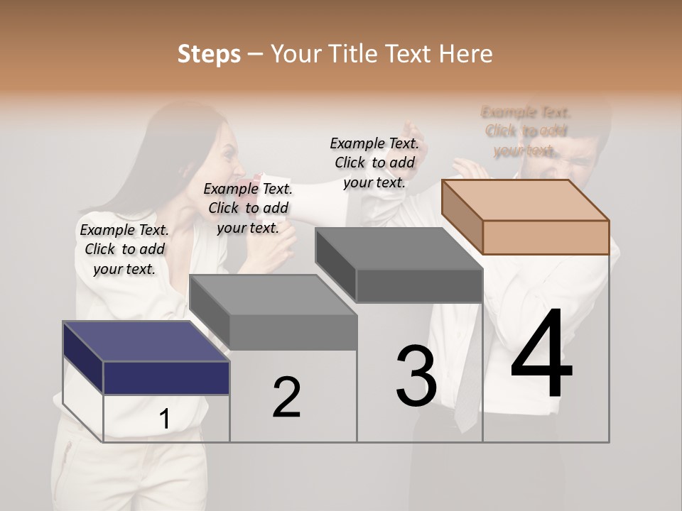 Clerk  Competitive PowerPoint Template