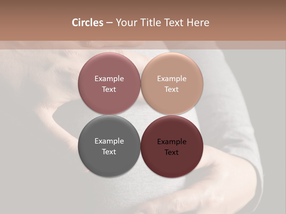 Breast Human Tummy PowerPoint Template