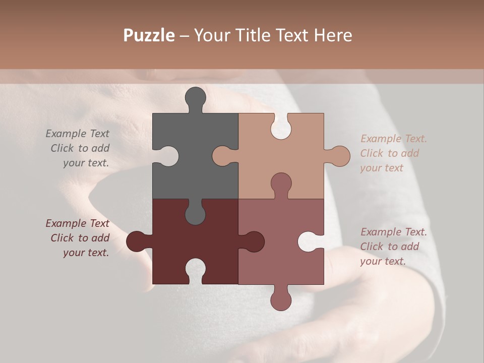 Breast Human Tummy PowerPoint Template