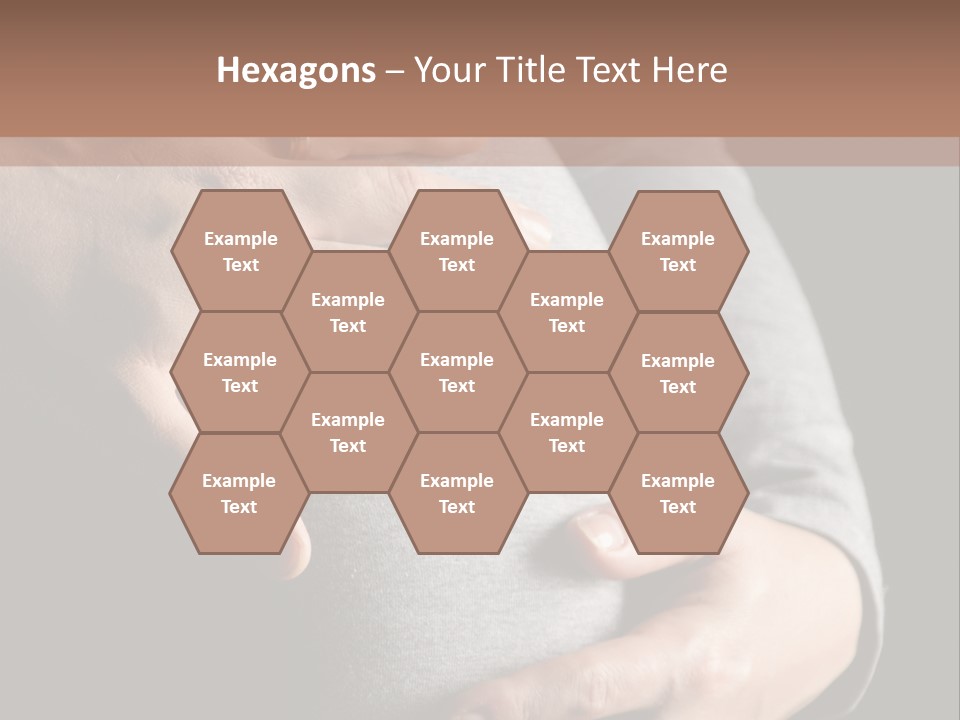 Breast Human Tummy PowerPoint Template