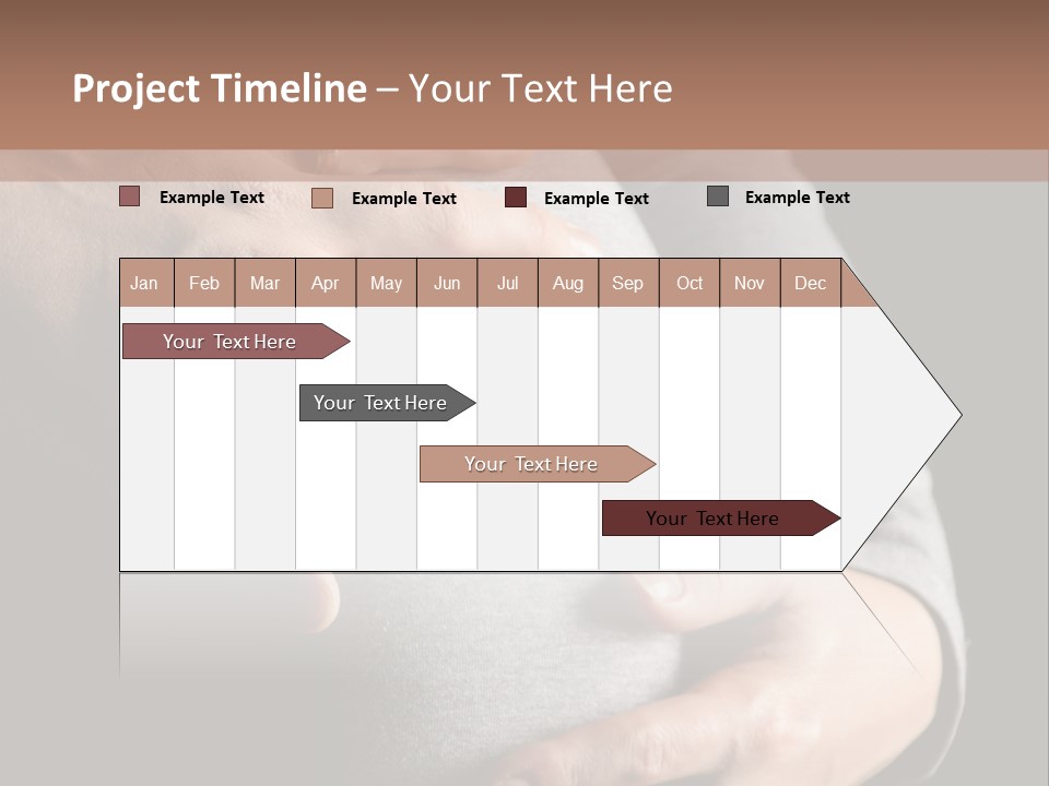 Breast Human Tummy PowerPoint Template