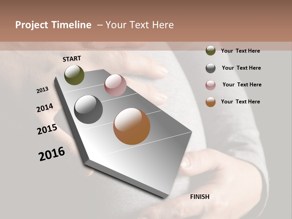 Breast Human Tummy PowerPoint Template