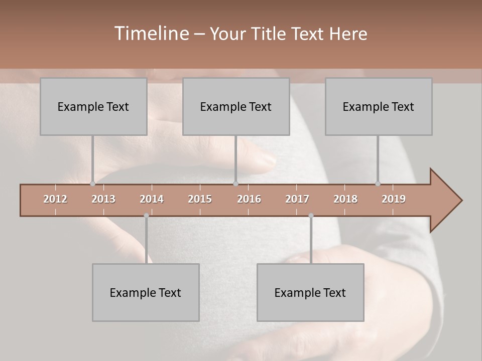 Breast Human Tummy PowerPoint Template