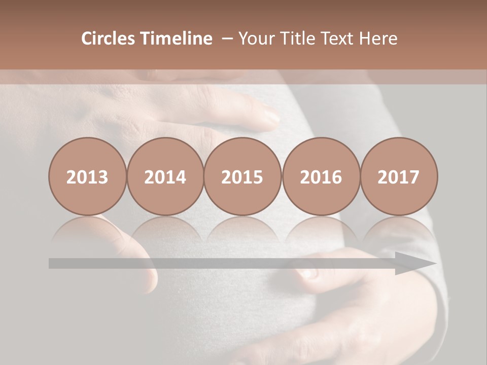 Breast Human Tummy PowerPoint Template