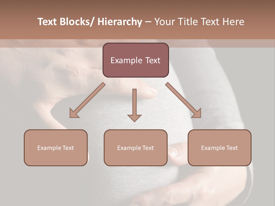 Breast Human Tummy PowerPoint Template