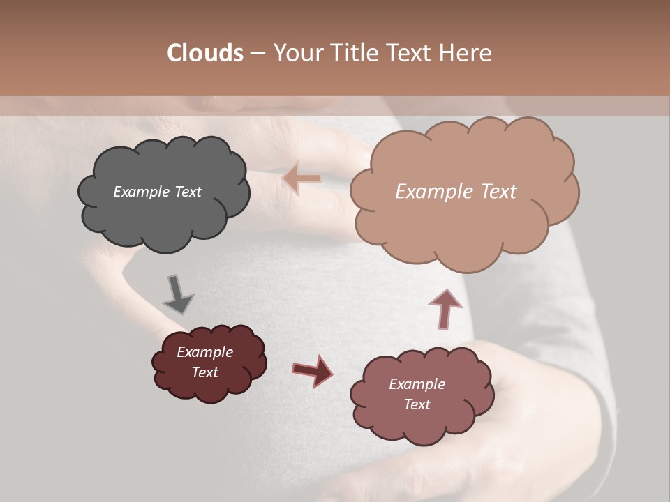 Breast Human Tummy PowerPoint Template