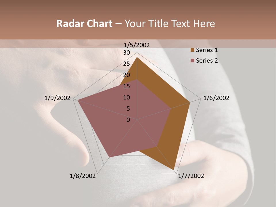 Breast Human Tummy PowerPoint Template