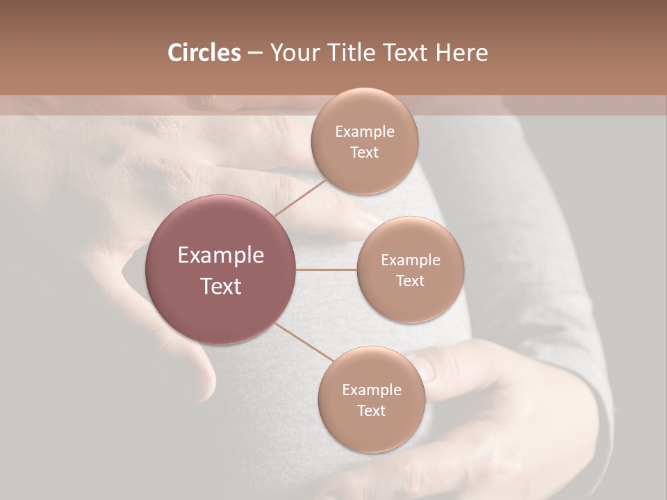 Breast Human Tummy PowerPoint Template