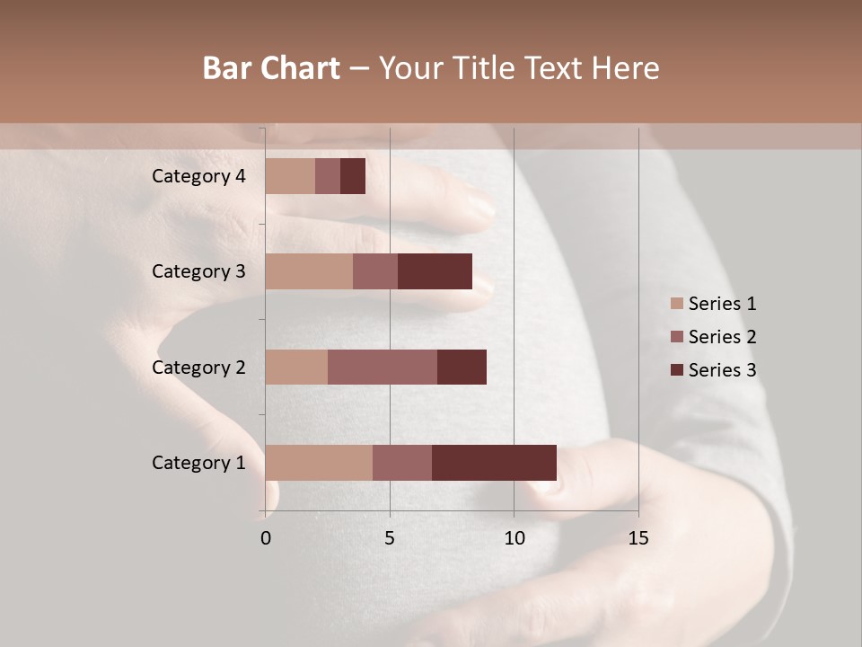Breast Human Tummy PowerPoint Template