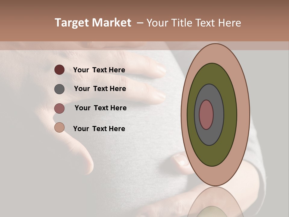 Breast Human Tummy PowerPoint Template