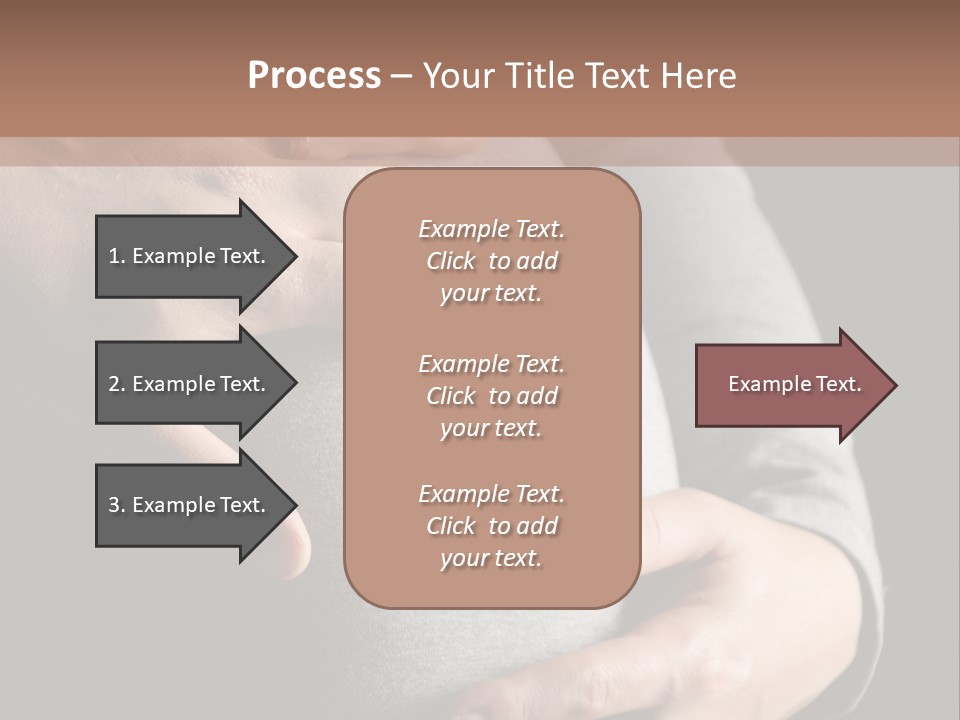 Breast Human Tummy PowerPoint Template