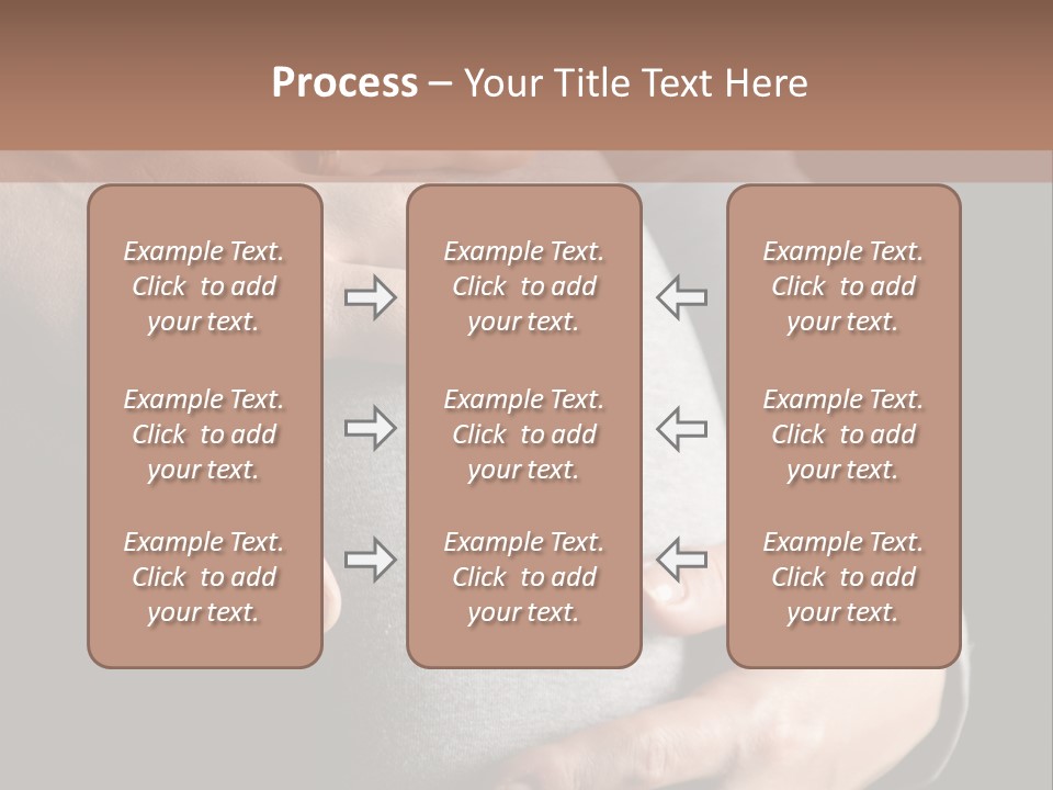 Breast Human Tummy PowerPoint Template