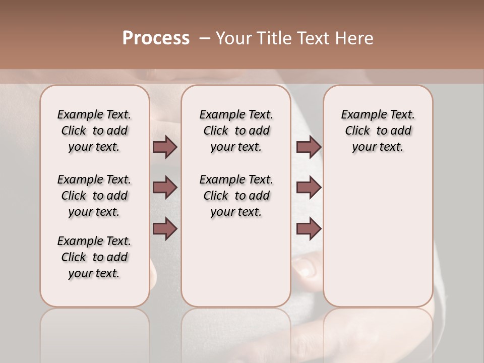 Breast Human Tummy PowerPoint Template