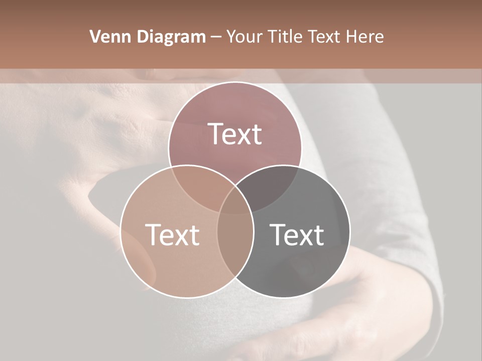 Breast Human Tummy PowerPoint Template
