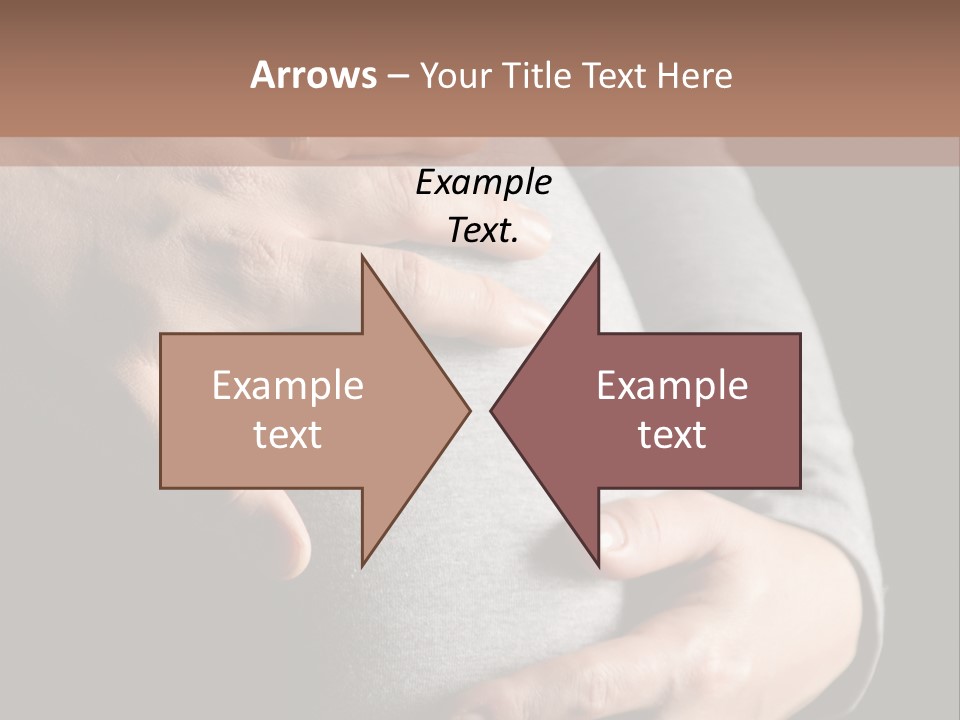 Breast Human Tummy PowerPoint Template