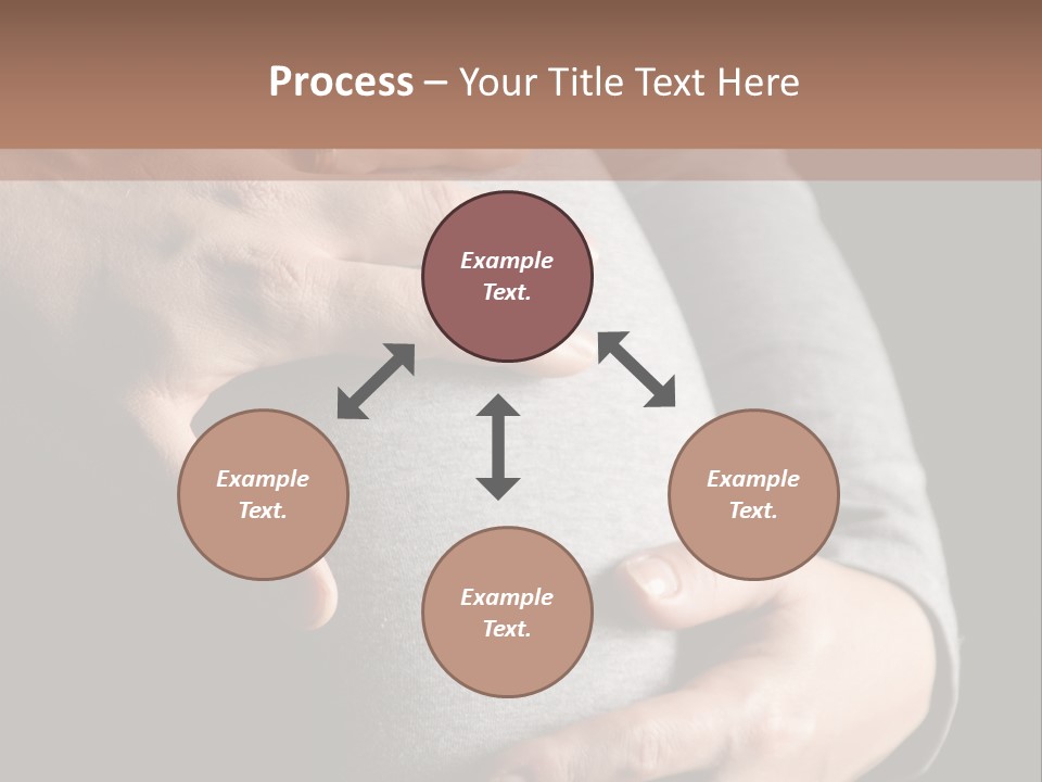 Breast Human Tummy PowerPoint Template