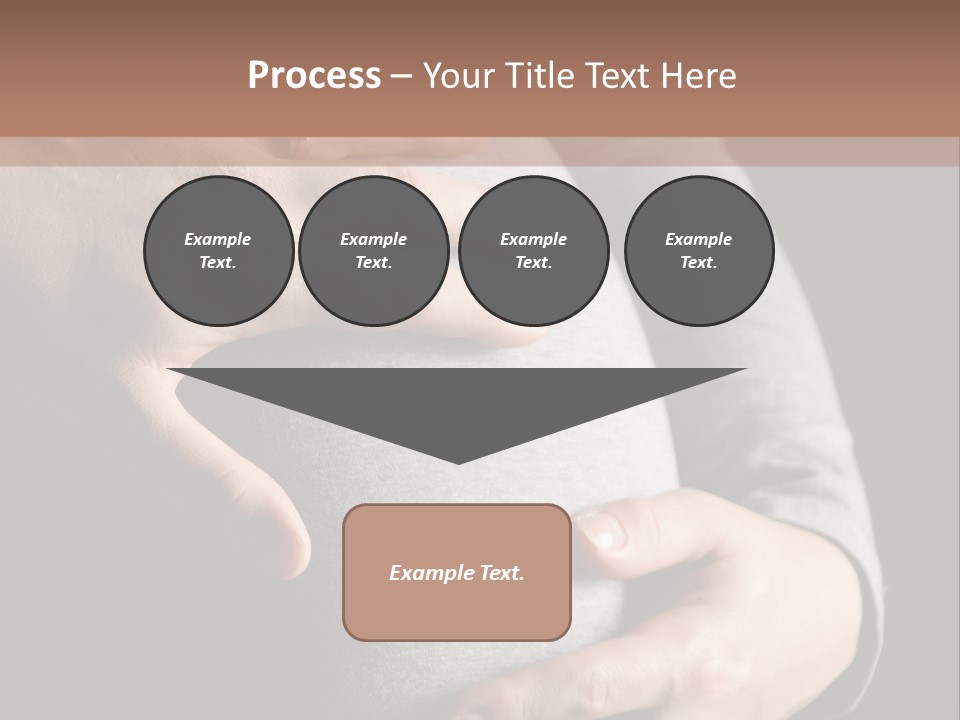 Breast Human Tummy PowerPoint Template