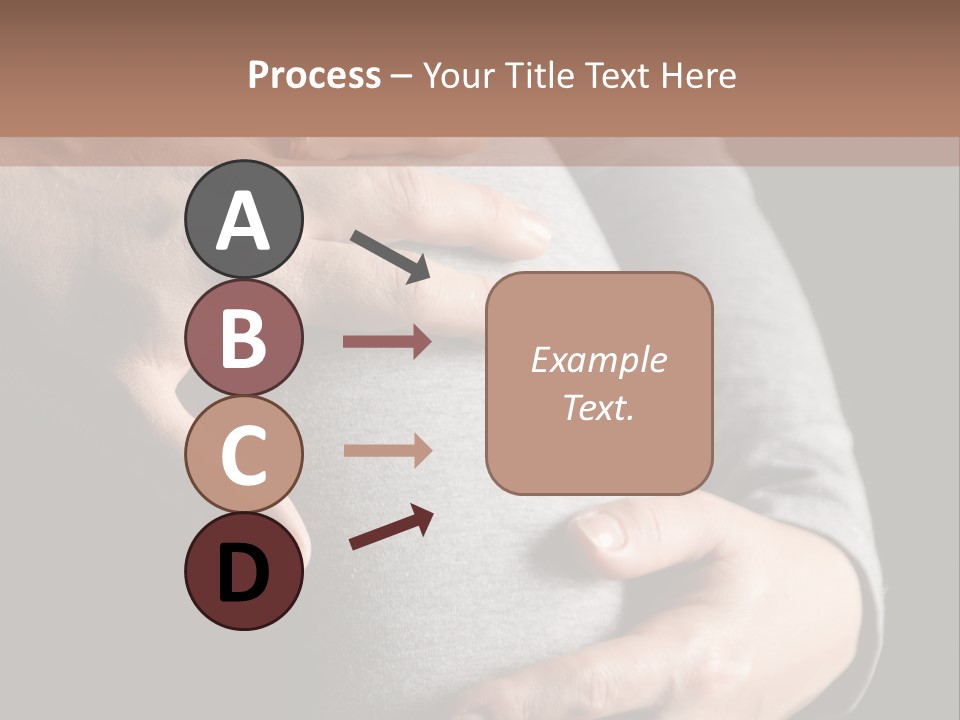 Breast Human Tummy PowerPoint Template