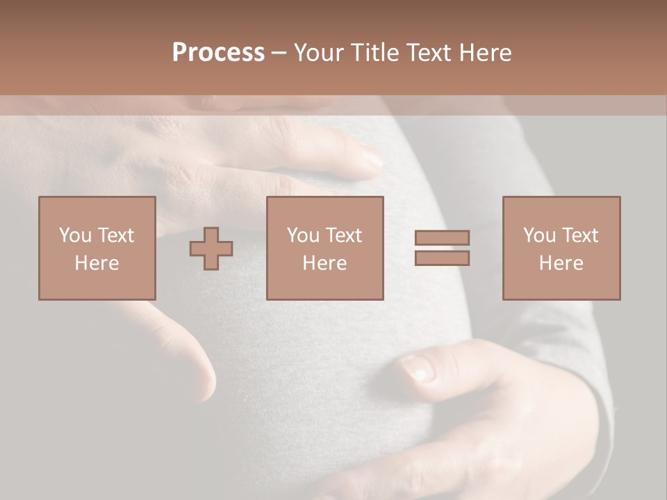 Breast Human Tummy PowerPoint Template