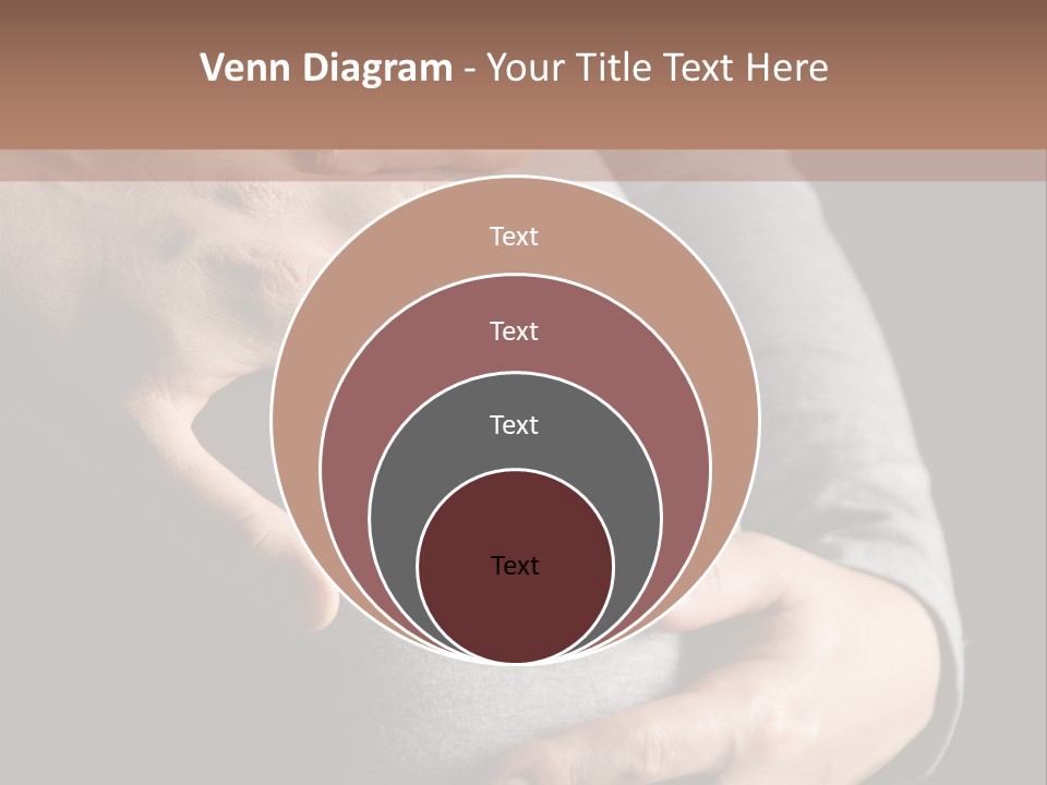 Breast Human Tummy PowerPoint Template