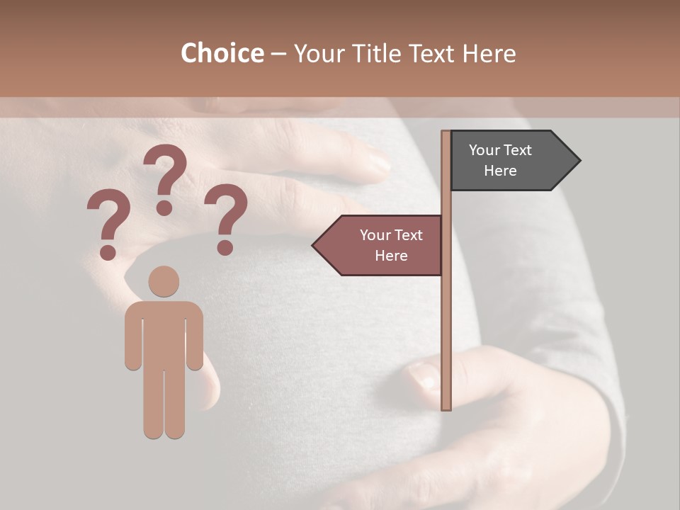 Breast Human Tummy PowerPoint Template