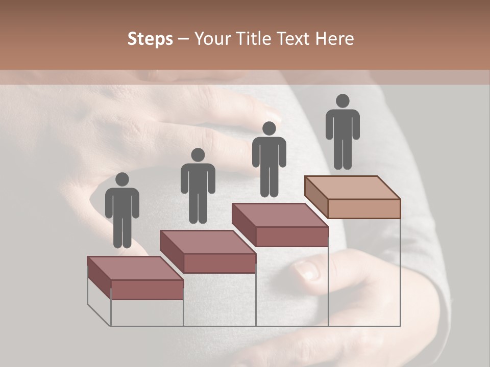 Breast Human Tummy PowerPoint Template