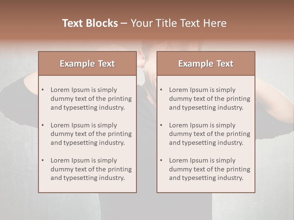 Sellout Hat Stand Selling PowerPoint Template