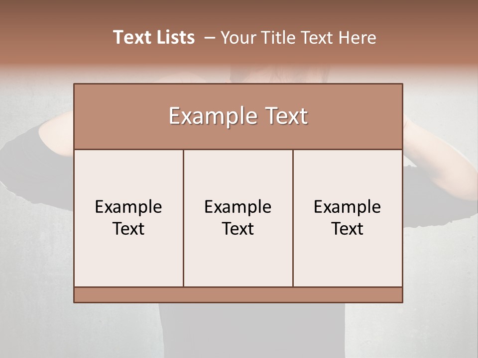 Sellout Hat Stand Selling PowerPoint Template