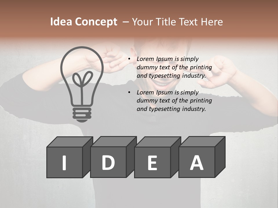 Sellout Hat Stand Selling PowerPoint Template