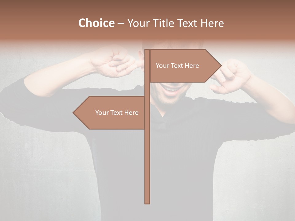 Sellout Hat Stand Selling PowerPoint Template